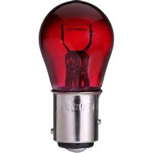 Лампа 12V / 21-5W BAY15D - red