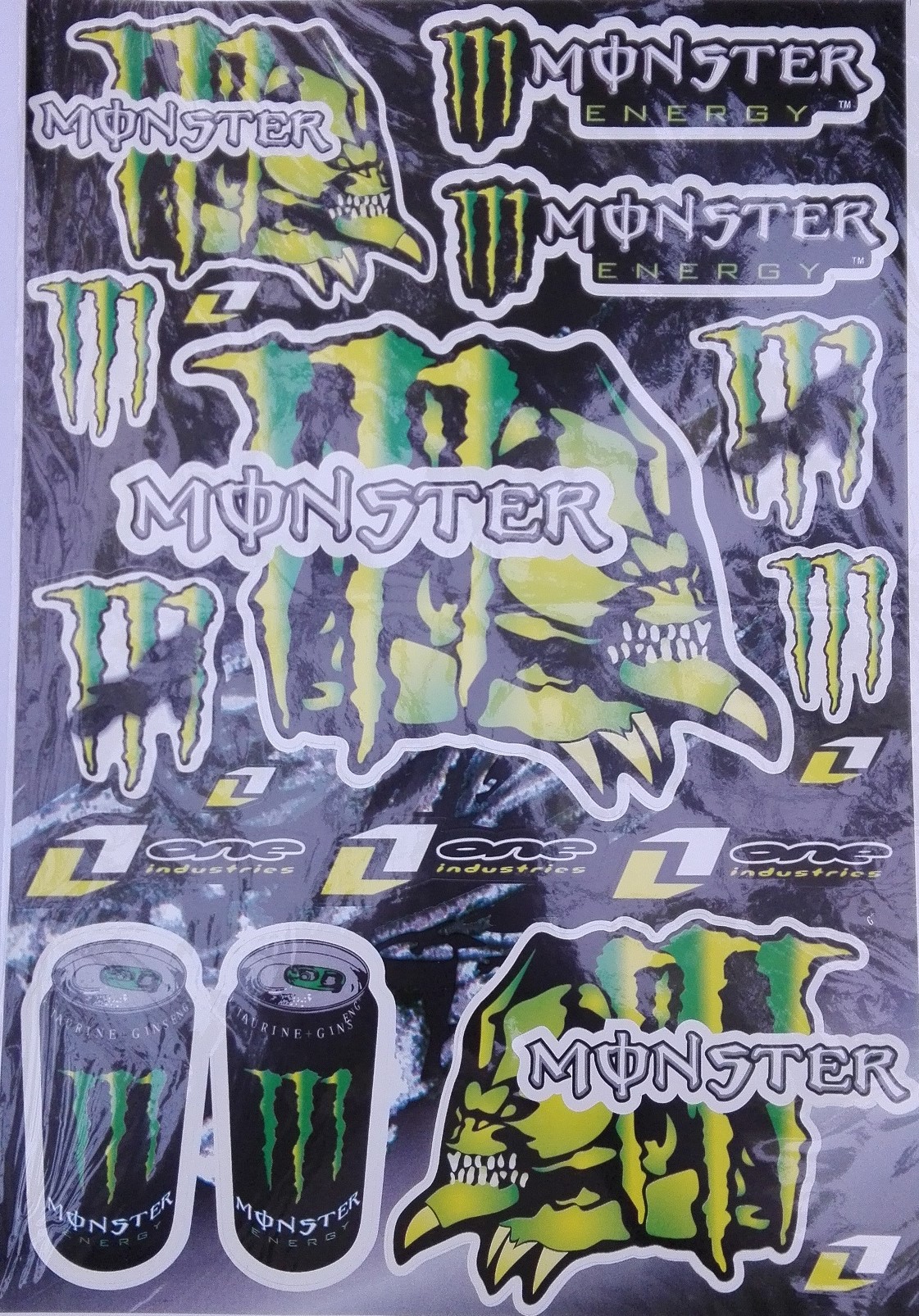 Лепенки - стикери Energy Monster / 956 /