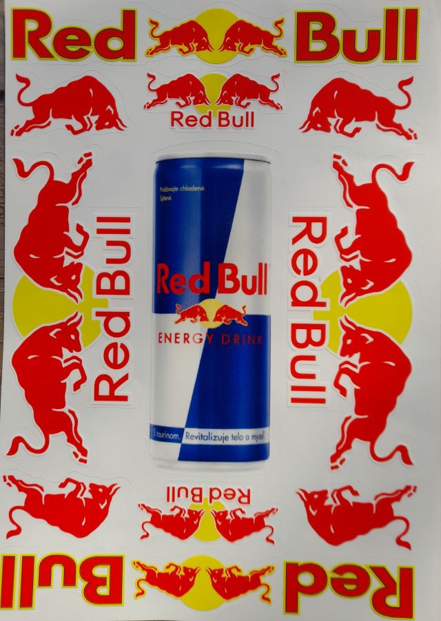 Лепенки - стикери Red Bull