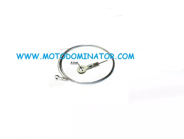 Стоманена тел -  жило 2.0 х 1650мм / накрайник с отвор Ф6 мм